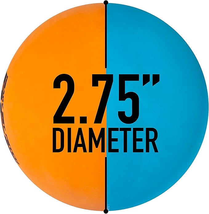 Franklin Pet Supply Co. High Bounce Fetch Balls for Dogs - Multi Colored Bounce Balls - Bouncy Rubber Pet Toys for Park + Beach - 3 Pack