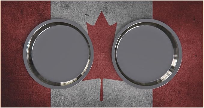 GrooveThis Woodshop - Personalized Elevated Dog Bowl Stand for Large, Medium, Small, X-Small Dogs - Stainless Steel Food and Water Bowls - Raised Dog Dish with Internal Storage (Large, Flag Design)