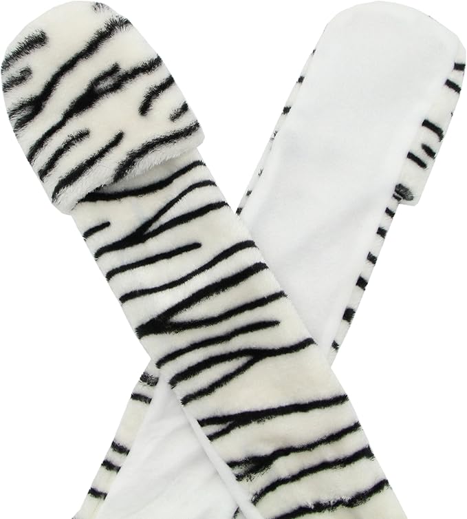 Plush Novelty Animal Hat: One Size Fits All Adults & Children/Soft, Warm Beanie Hat