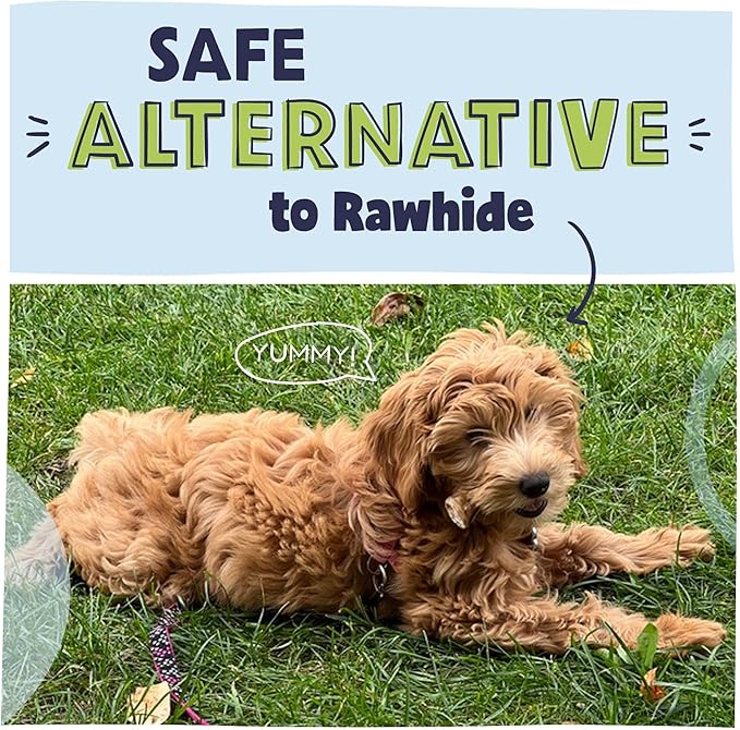 Pawstruck Natural 1–4" Bully Stick Bites for Small Dogs and Puppies – Single Ingredient, Digestible, Rawhide-Free, High-Protein Chew Treat Bones – 8 oz Bag – Packaging May Vary