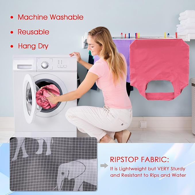 BeeGreen Colorful Reusable Grocery Bags 6 Pack, Heavy Duty Totes for Women, Foldable Grocery Bag Large Shopping Totes with Handles for Work, Travel, Gift, Store, Polyester Washable Reusable Tote Bag