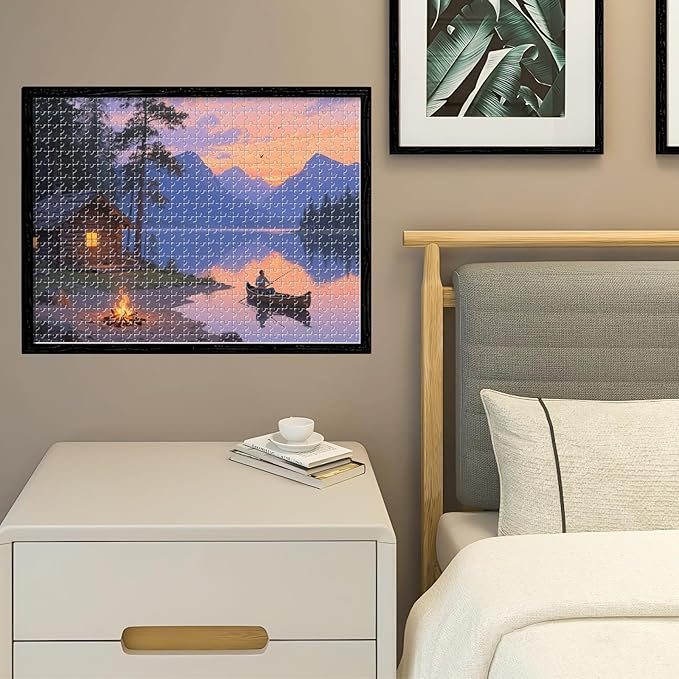 Custom Photo Puzzle, Personalized 1500 Piece Jigsaw Puzzle from Your Photo, Perfect Puzzle Gift for Families, Pets, Weddings, Anniversaries, Christmas, Adults & Couples(1500-horizontal)