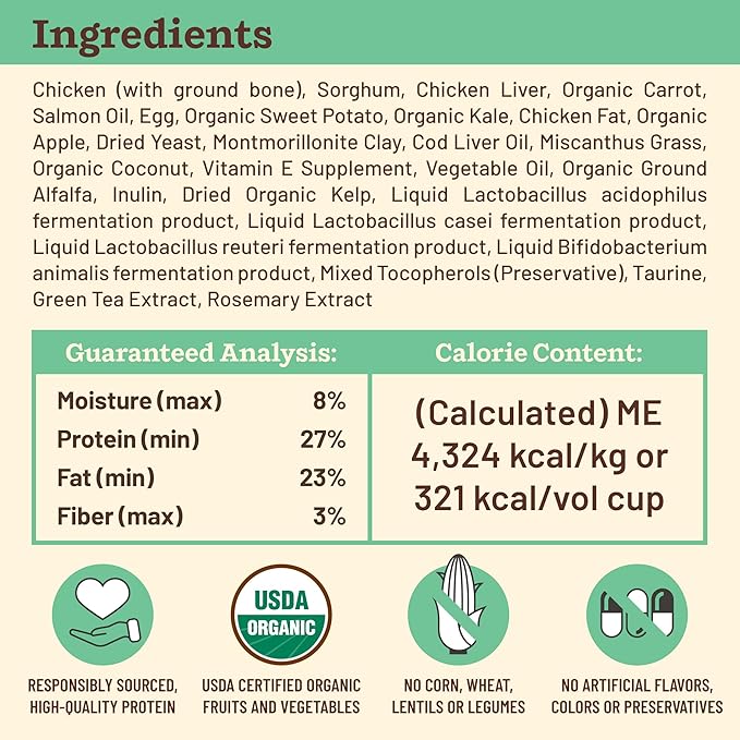 Primal Kibble in The Raw, Freeze Dried Dog Food, Chicken, Scoop & Serve, Made with Raw Protein, Whole Ingredient Nutrition, Crafted in The USA, Dry Dog Food 9 lb Bag