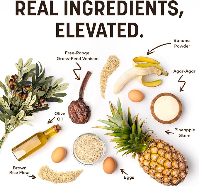 Earth Animal No Hide Stix - Long Lasting Rawhide Free Small Dog Chews Sticks, Venison - 40 Count Extra Value Pack