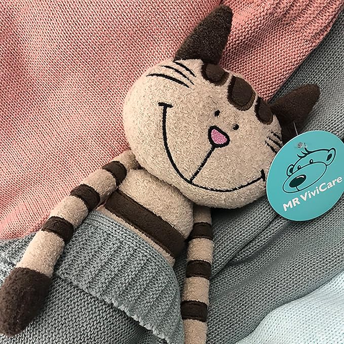 18" Huggable Standing Cat Stuffed Animals Plush Toy,Stuffed Cat Plush Toys for Girls,Cat Toys for Kids,Great Gift for Children,Birthday,Baby Shower,Christmas,Machine Washable