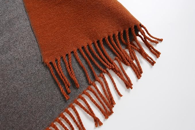 Jeelow Womens Pashmina Shawl Wrap Scarf - Elegant Dressy Evening Poncho Cape for Formal and Wedding Outfits