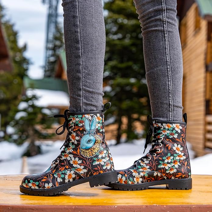 DOGO Long Boots for Women – Vegan Leather and Unique Design Womens Winter Boots, Comfortable and Stylish Womens Boots