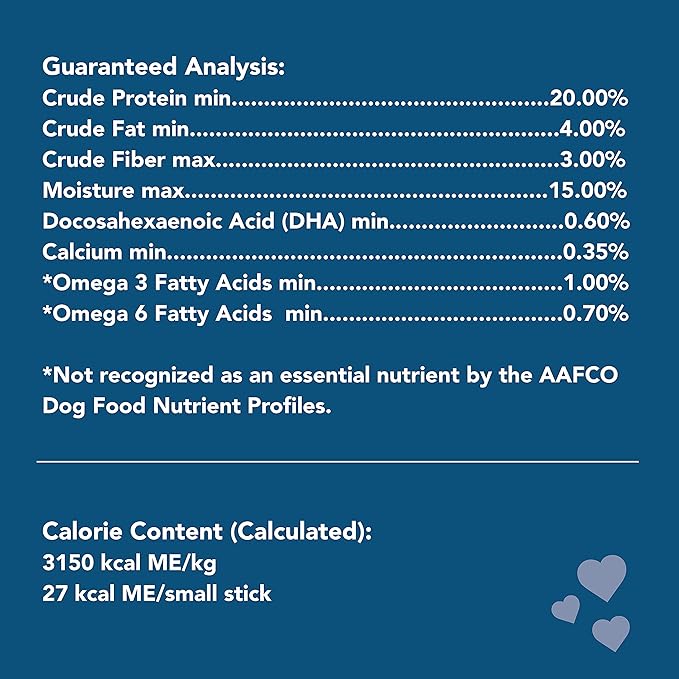 Get Naked Grain Free 1 Pouch 6.2 Oz Skin & Coat Dental Chew Sticks, Small