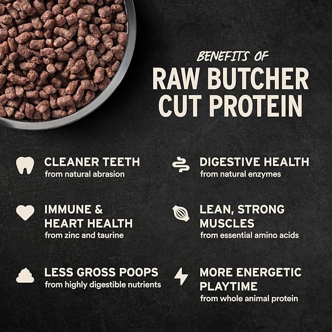 Vital Essentials Freeze-Dried Raw Chicken Meal or Mixer Dog Food Crunchy Mini Nibs, 14 oz