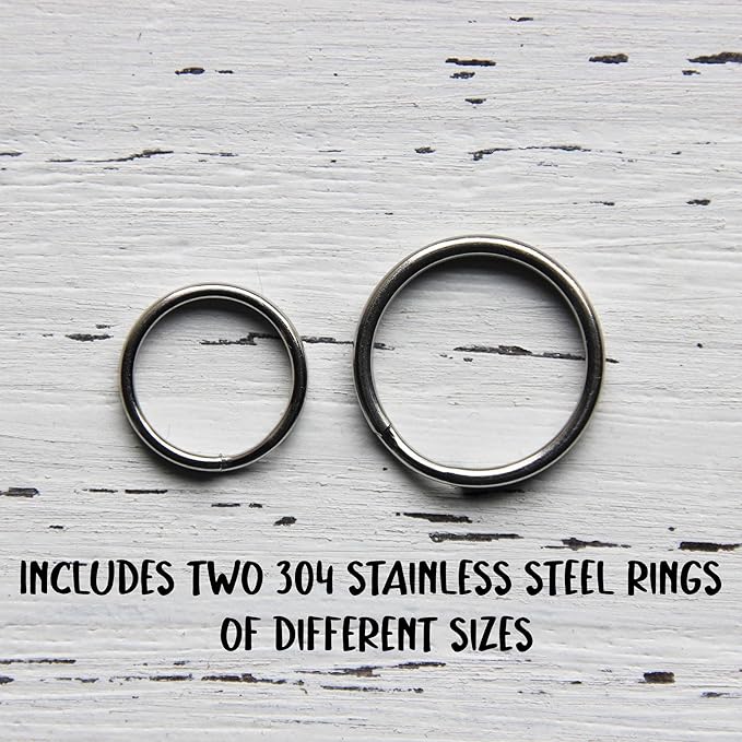 MYXGY Pet ID Tags, Customized Dog Name Tags, Personalized Cat Tags, Round Black Custom Stainless Steel, Engraved on Both Sides for Pets, White Laser Engraving Dog Collar Tag (Round)