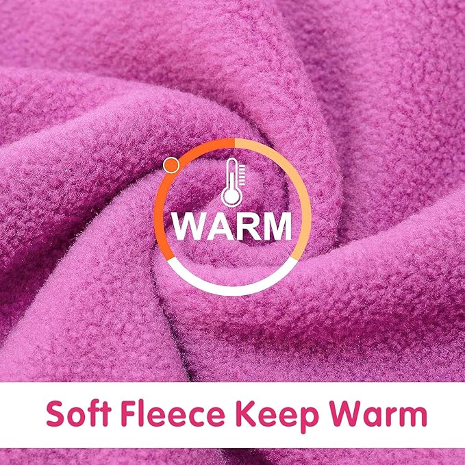 Idepet Unisex Dog & Cat Sweater Small Dogs & Cats Purple Fleece Pullover Sweatshirt Warm Winter Shirt Classic Cat Apparel