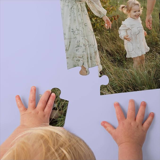 Photo Puzzle, Pet, Wedding, Family Reunion Puzzle | 30 Piece, Custom Jigsaw Puzzle for Adults (Vertical/Portrait) | 11" x 14" | I See Me!