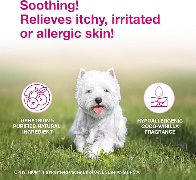 Douxo S3 Calm Shampoo, Contains 0.75% Ophytrium, Soothing, For Itchy, Irritated or Allergic Skin, For Dogs and Cats, 6.7 fl. oz. (200mL)