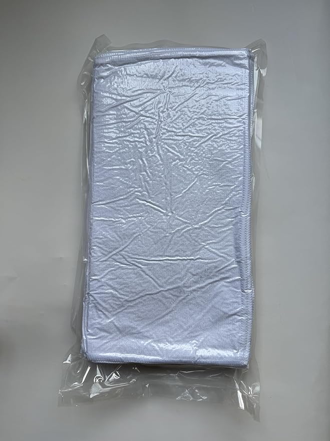 White Microfiber Cleaning Cloth 13"x13", Ultra Soft Absorbent Microfiber Cleaning Rags for Housekeeping Cleaning Supplies, Lint Free Reusable Cleaning Cloths for House Washable, Pack of 12