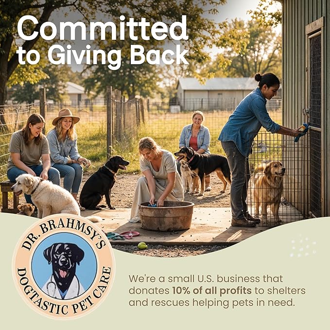 Dr Brahmsy’s Pet First Aid Kit for Dogs and Cats - Vet-Approved Essential Survival and Emergency Supplies for Home, Travel, Camping, Hiking - Packed in a Portable Waterproof Pouch - 45-Piece Set