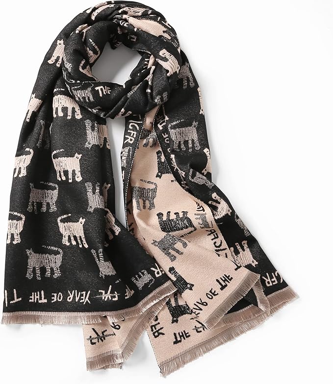 Jeelow Womens Pashmina Shawl Wrap Scarf - Elegant Dressy Evening Poncho Cape for Formal and Wedding Outfits