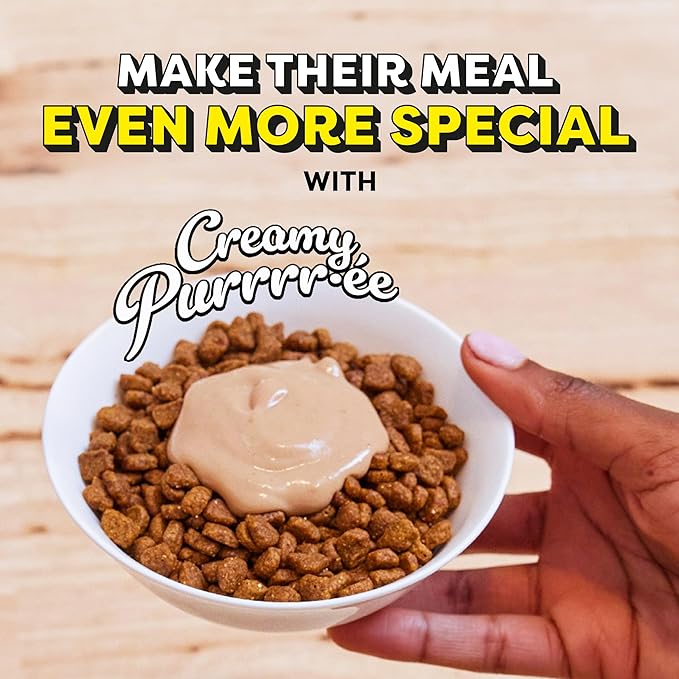 Temptations Creamy Puree Squeezable Lickable Wet Cat Treats with Tuna, 0.42 oz. Tubes, 4 Count, Pack of 11 (44 Total)