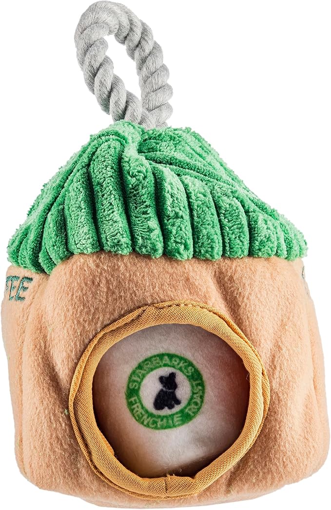 Haute Diggity Dog Starbarks Activity House, Plush Designer Dog Toys with Interactive Squeaker, Stimulating Pet Enrichment, Machine-Washable & Safe Materials for All Breeds, One Size