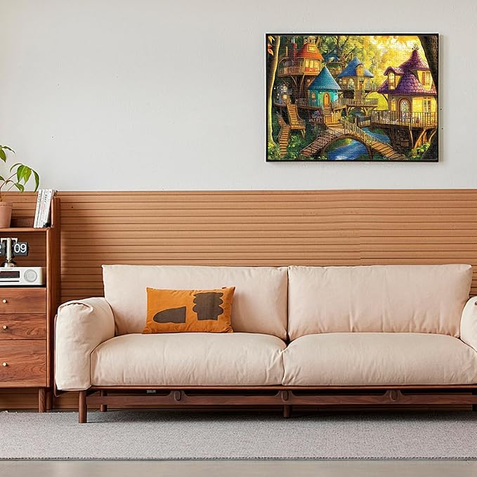 500 Piece Puzzles for Adult, Colorful Nature Jigsaw Puzzle 500 Pieces, Impossible Challenging Adult Puzzles for Happy Family Time, Party Game Great Gift for Puzzle Lovers Finished Size 20.5 * 15 in