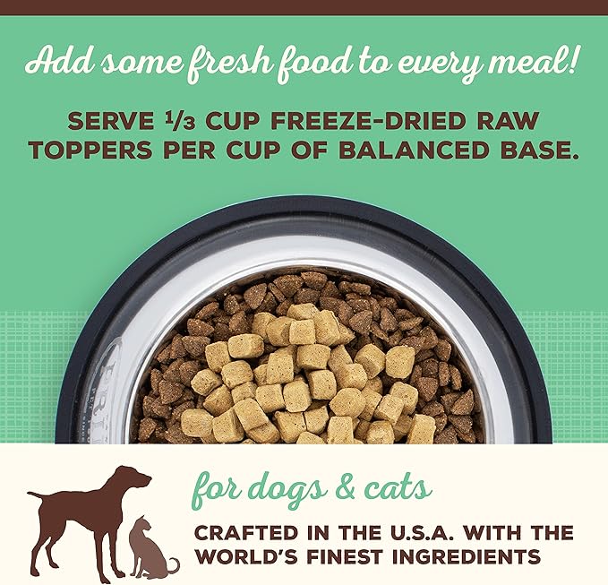 Primal Dog Food Toppers & Cat Food Toppers, Cupboard Cuts, Grain Free Meal Mixers with Probiotics, Raw Freeze Dried Dog Treats & Cat Treats, Great for Training (Chicken, 3.5 oz) (Pack of 2)