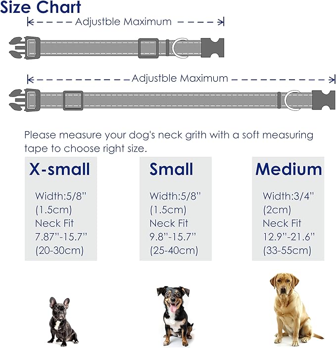 Cute Dog Collar Strawberry Pattern for Boys and Girls Holiday Dog Collars Summer Fall Gift Adjustable for Small to Medium Breed Dogs (Strawberry, XS)