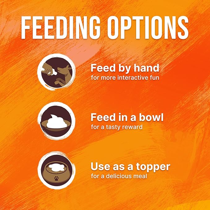 PETPHABET Lickable Squeeze Treats for Dogs, Wet Dog Food Meal Topper, Creamy Puree Dog Snacks, Puppy Pouch Treats for Training and Enrichment, Healthy Chicken & Carrot Recipe (8 ct/1.4 oz Each)