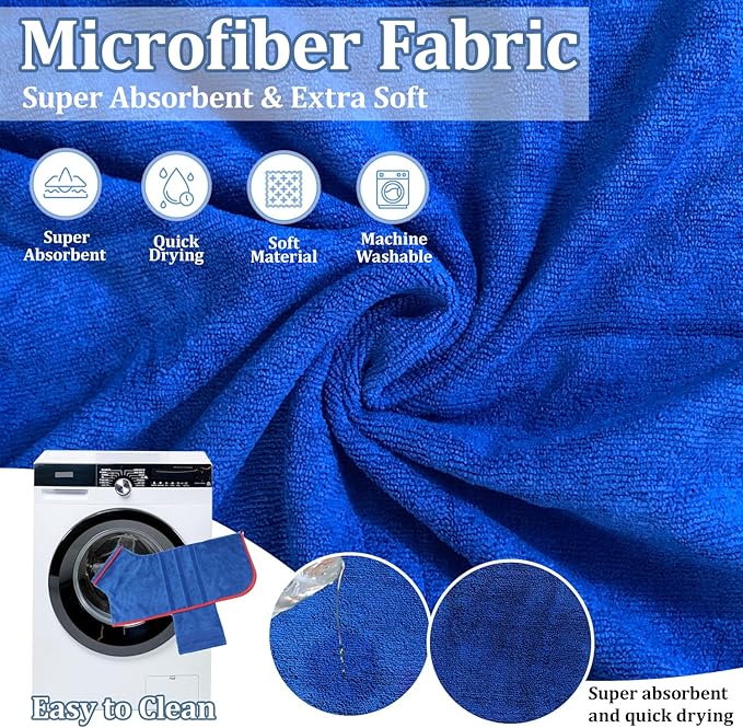 Dog Drying Coat - Fast Drying Dog Bathrobe Towel,Super Absorbent Bath Robe,Microfibre Quick Drying Warm Keeping Robes with Adjustable Collar and Waist (Gray, XXX-Large)