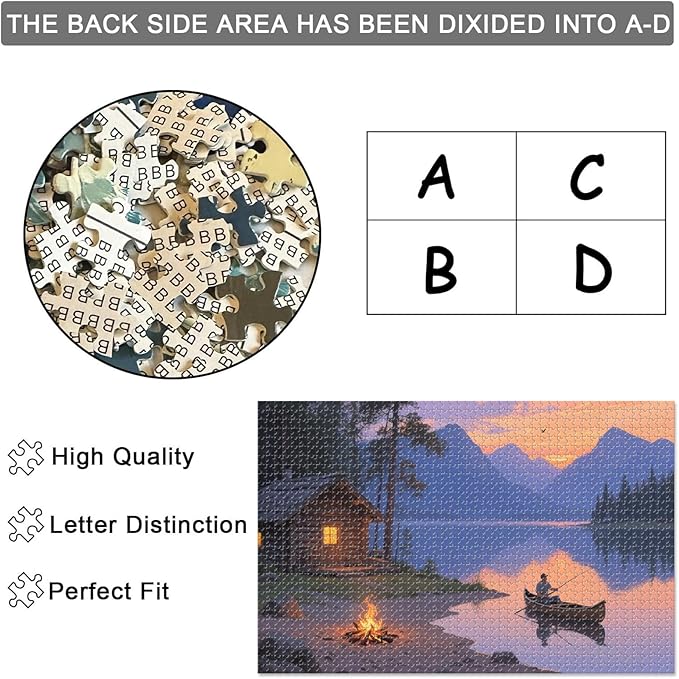 Custom Photo Puzzle, Personalized 1500 Piece Jigsaw Puzzle from Your Photo, Perfect Puzzle Gift for Families, Pets, Weddings, Anniversaries, Christmas, Adults & Couples(1500-horizontal)