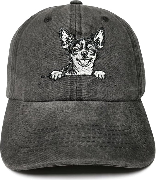 Dog Lover Gifts, Embroidered Dog Baseball Hats for for Men Women