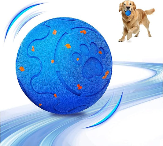 Interactive Dog Ball Auto Rolling, 3 Mode Auto Bouncing Ball, Automatic Moving, Rotating and Bouncing, Chew Proof E-TPU, Type-C Rechargeable, Activated Dog Stimulation, Toy to Keep Them Busy