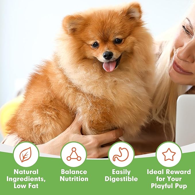 MON2SUN Rawhide Free Dog Treats Chicken Wrapped Cod Sticks for Small Dogs Healthy Training Treats Soft Snacks (8.82 Ounce -Pack of 1)