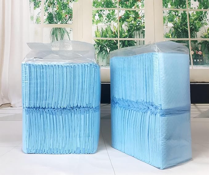 TBM Puppy Pads 100 Count - 23.6" x 23.6" - Super Absorbent Pee Pads for Dogs - Premium Leak-Proof - Pets Potty Training Essentials - Disposable Quick- Dry Pads for Puppies | Cats | Rabbits