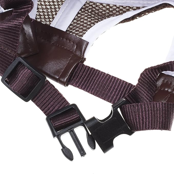 Pet Dog Baseball Cap Sport Cap Hat - Outdoor Hat Sun Protection Summer Cap for Small Medium Large Dog (Medium Cap, Brown)