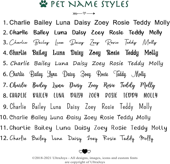 Ultra Joys Cat ID Tag Personalized Pet Tags, Durable Stainless Steel Small Pet Mini Dog Cat Tag Lightweight -Round Tag in Rose Gold