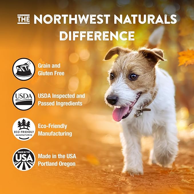 Northwest Naturals Freeze-Dried Whole Chicken Egg Functional Topper - for Dogs & Cats - Healthy, 1 Ingredient, Human Grade Ingredients, All Natural, Proudly Made in USA, 4 Oz (Pack of 2)