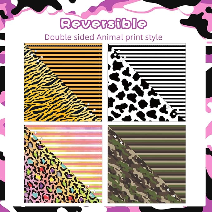 PAWCHIE Dog Bandanas Small Reversible Styles Pet Triangle Scarf Bibs - Adjustable with Two Snaps - Kerchief Set Accessories for Dogs, Puppy, Cats, S