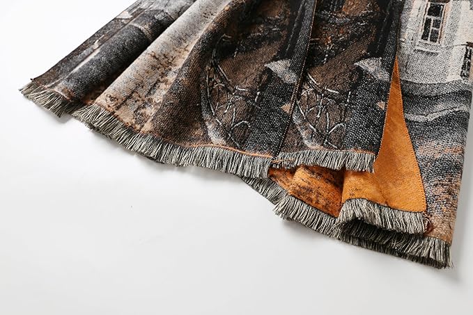 Jeelow Womens Pashmina Shawl Wrap Scarf - Elegant Dressy Evening Poncho Cape for Formal and Wedding Outfits