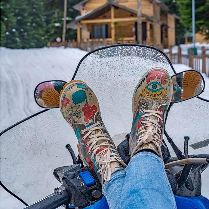 DOGO Long Boots for Women – Vegan Leather and Unique Design Womens Winter Boots, Comfortable and Stylish Womens Boots