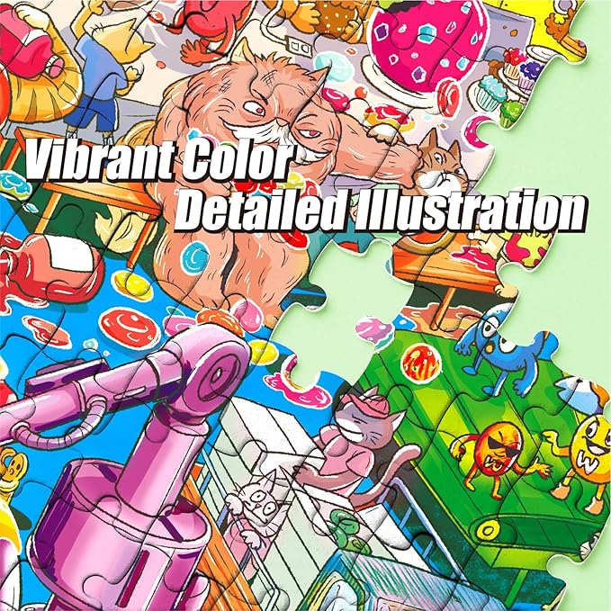 Antelope - 1000 Piece Puzzle for Adults, Catndyland Jigsaw Puzzles 1000 Pieces, High Resolution, Matte Finish, Smooth Edging, No Dust Creative Artistic Puzzle