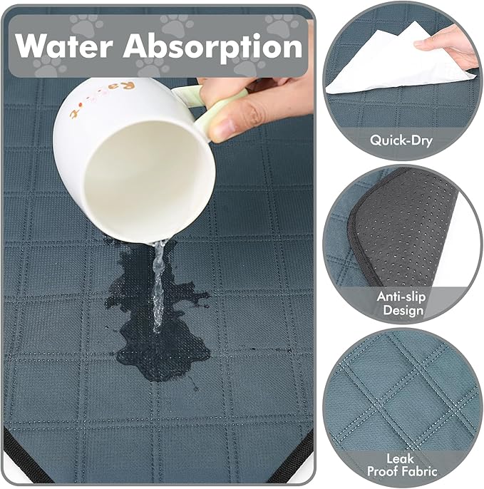 Dog Cat Playpen Indoor Outdoor for Puppy Pet Dogs Cat Recovery After Surgery, Dog Tent Crates Cage Indoor/Outdoor, Portable Pop Up Dog Kennel with Carrying Case for Travel (Dark Grey, Small with Pad)