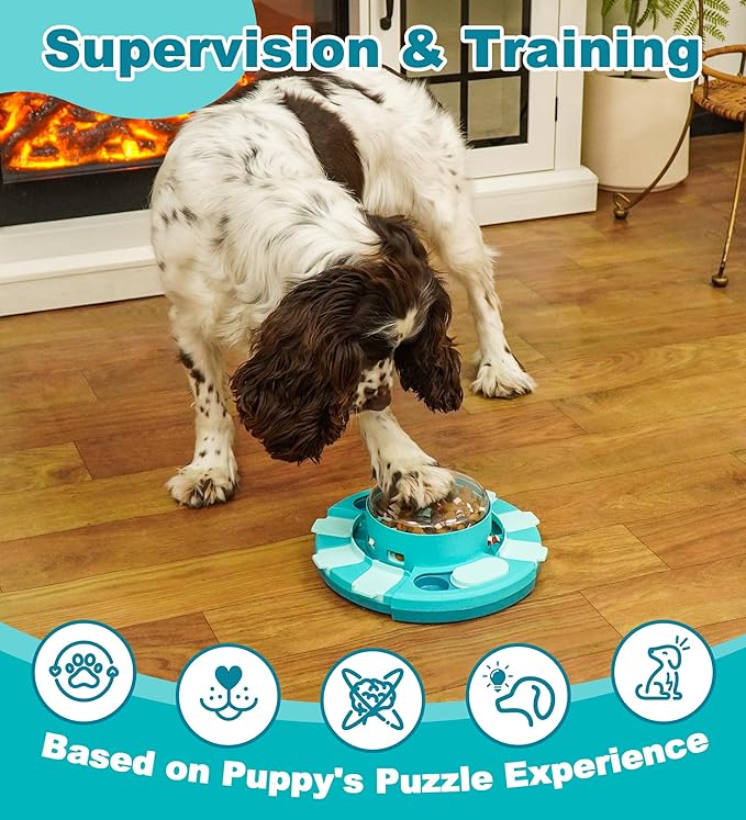 Dog Puzzle Toy, Food Treat Feeder, Mental Stimulation