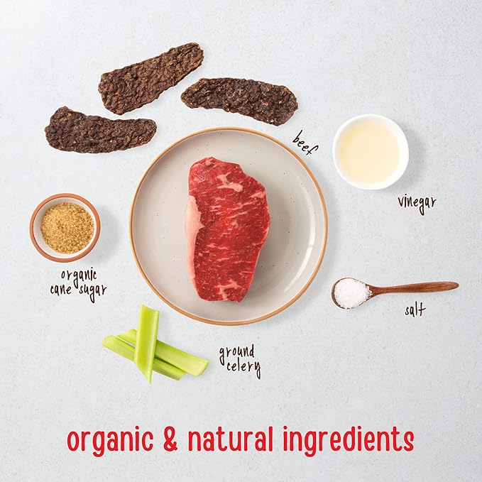 Full Moon Beef Jerky Healthy All Natural Dog Treats Human Grade Made in USA Grain Free 11 oz