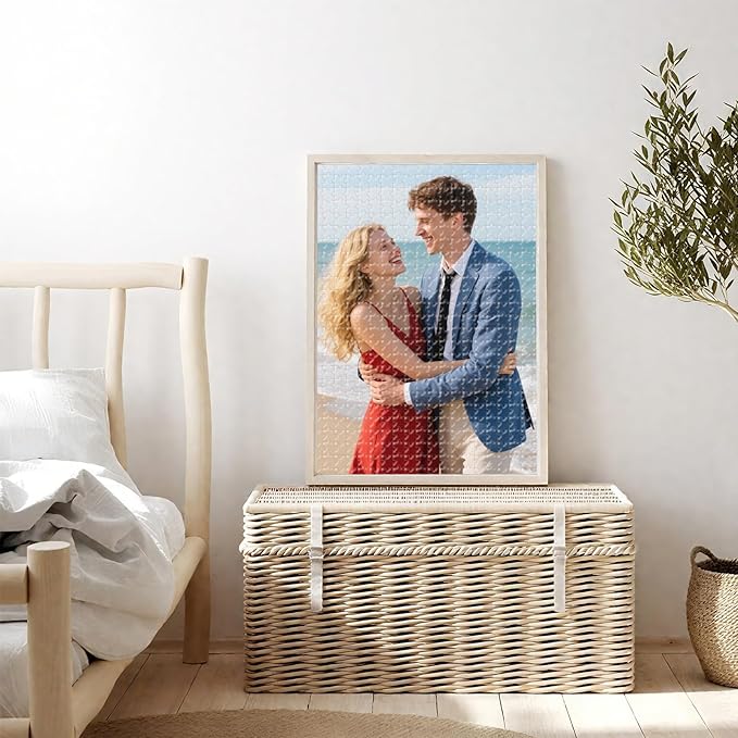 Custom Photo Puzzle – Personalized 500‑Piece Jigsaw Puzzle from Your Photos – Unique Custom Gift for Adults, Christmas, Weddings, Couples, Anniversaries, and Cartoons(500-vertical)