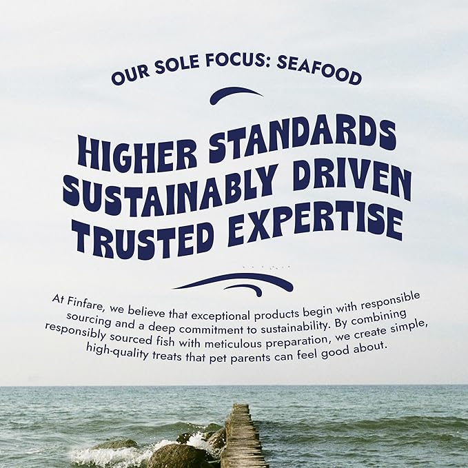 Finfare Freeze Dried Salmon Nuggets, Grain Free Salmon Cat Treats, High Protein & Omega-3s to Support Skin, Coat & Wellness, Crafted in USA, 1.3oz