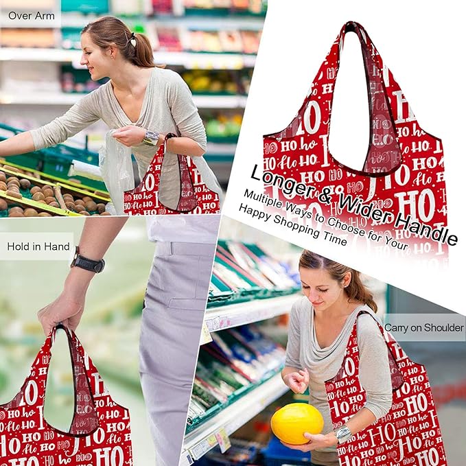 BeeGreen Geography Reusable Grocery Bags Bulk 10 Packs X-Large, Reusable Shopping Bags Foldable for Groceries, Vegetables, Fruits Watertight Bulk Tote Bags Washable For Women Men