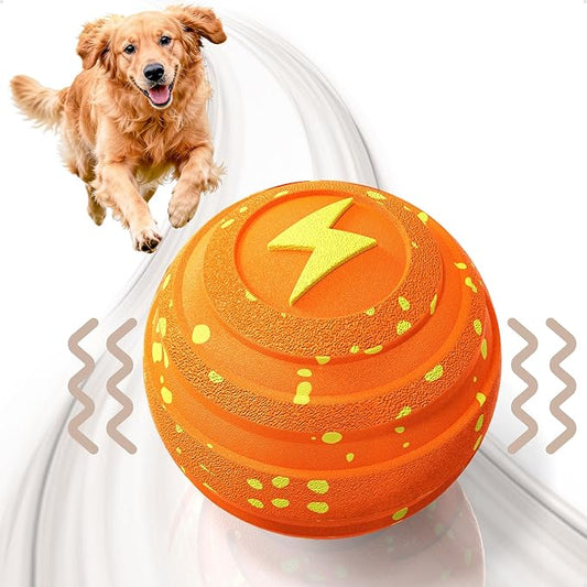 Interactive Dog Toys Balls Moving - Smart Automatic Bouncing Interactive Dog Ball, Durable Pet-Safe E-TPU Material, IPX7 Waterproof, Anti Boredom Dog Toys to Keep Them Busy for Large and Small Dogs