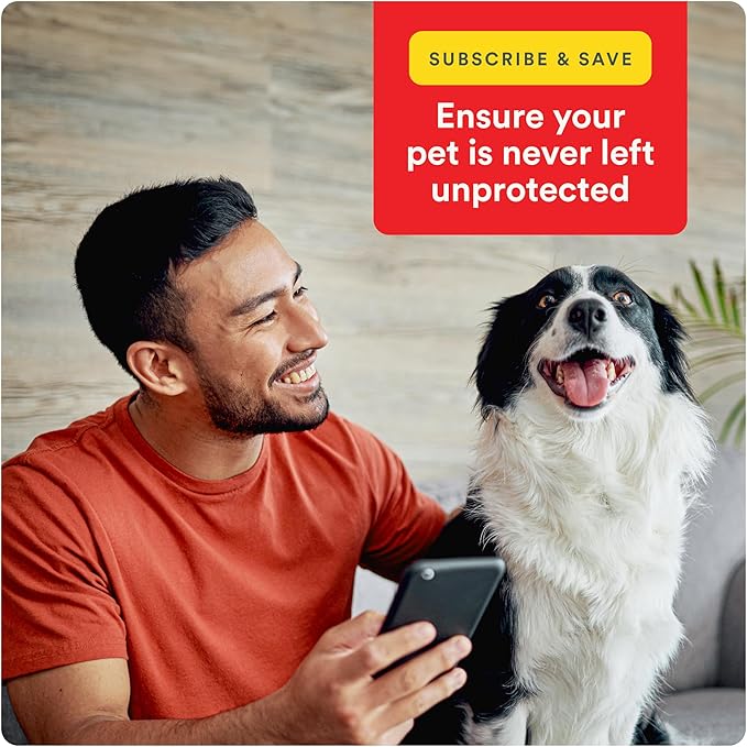 Advecta Ultra Flea and Tick Prevention for Dogs - Small Dog Flea and Tick Treatment & Control - Mosquito Repellent - Fast Acting Waterproof Topical Drops, 6 Month Supply