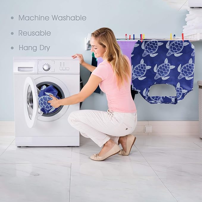 BeeGreen Animal Reusable Shopping Bags Grocery Totes 10 Pack with Zipper Carry Pouch Cute Shopper Bags XLarge Machine Washable Durable Gifts for Animal Lovers Women