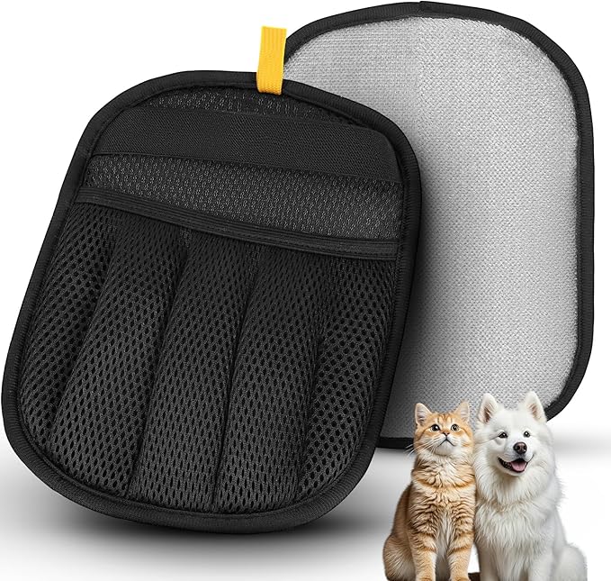 Magic Brush Pet Hair Removal, Upgrated Pet Hair Remover Gloves for Cats Dogs, Efficient Grooming Gloves Brush for Couch, Furniture, Sofa, Clothing, Reusable Pet Hair Removal Tools,1PCS