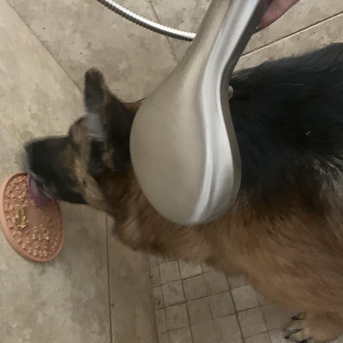 Jalousie Dog Puzzle Balls Cat Treat Dispensing Balls Non-Toxic Natural Rubber Pup Chew Toys for Puppy Pet Dog Teething Puzzle Playing Treat Dispenser Rope (3 Lick Mat + 1 Treat Ball)